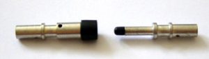 Fig. 1 - Pin and socket of a photovoltaic connector.